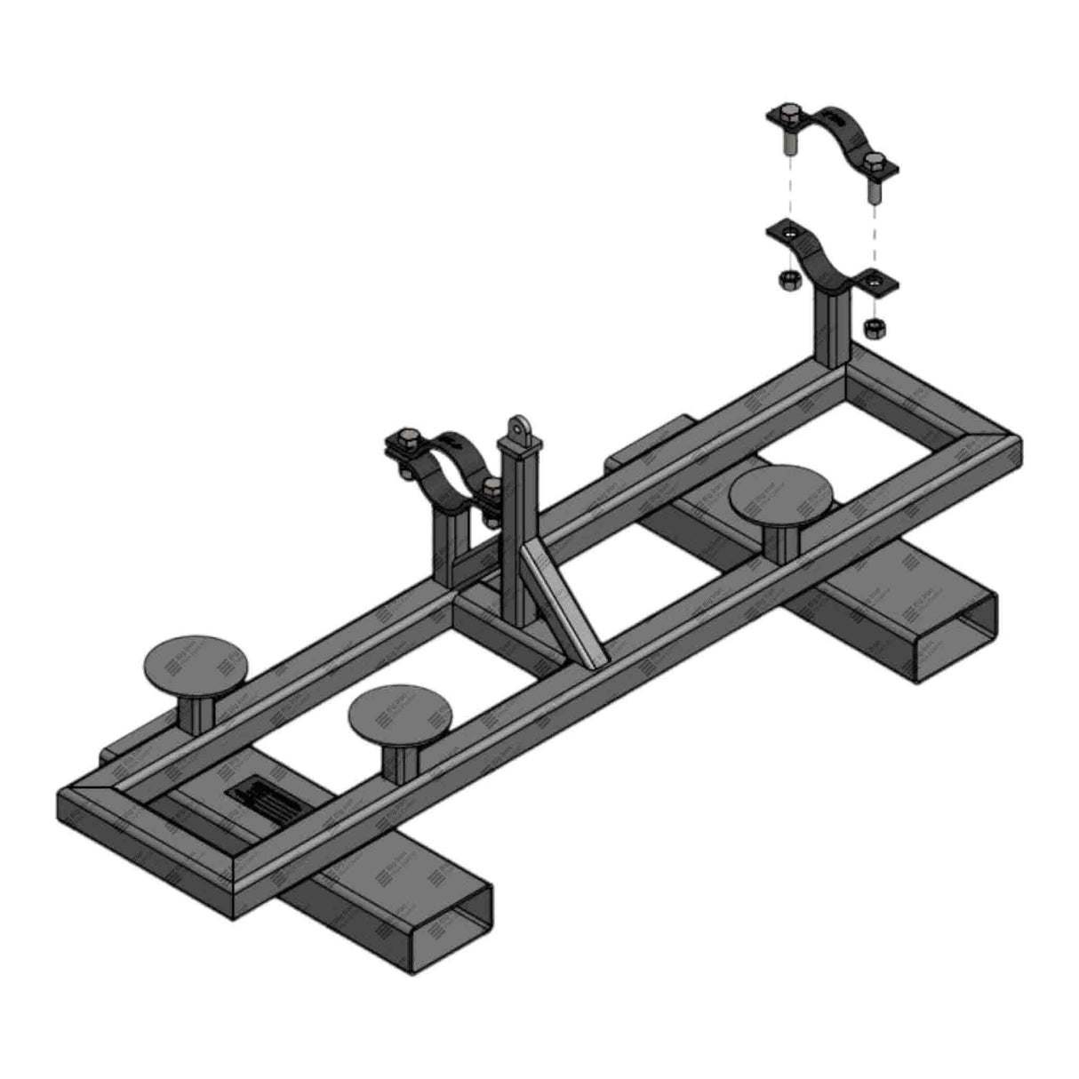 Skid, Manifold, Frame, MAN0385